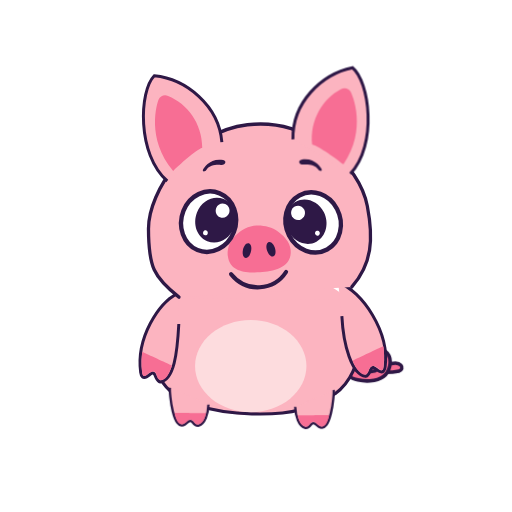 Oinky pig character